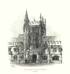 La tour du fondateur, Magdalen, Oxford